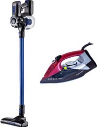 ΣΕΤ ΣΚΟΥΠΑ STICK 2722 ΣΙΔΕΡΟ ΑΤΜΟΥ ROHNSON R 387 ARIETE
