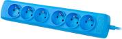 ARCOLOR6 3M 6X FRENCH OUTLETS POWER STRIP BLUE ARMAC