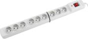 MULTI M9 3M 9X FRENCH OUTLETS SURGE PROTECTOR ΜΕ ΔΙΑΚΟΠΤΗ GREY ARMAC
