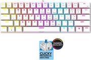 61-KEYS WIRED MECH KEYBOARD BL.SW. MKA-1C CORE CLICKY WHITE MKA-1C-CORE-CW ARMAGGEDDON