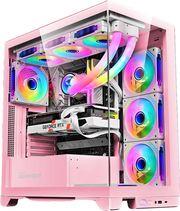 E-ATX RGB TRANSPARENT FISH TANK GAMING CASE AQUARON XTREME PINK AQUARON-XTREME-P ARMAGGEDDON
