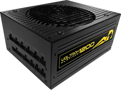 ΤΡΟΦΟΔΟΤΙΚΟ ΥΠΟΛΟΓΙΣΤΗ VOLTRON VG1200 FULL MODULAR 1200W 80+ PLATINUM - ΜΑΥΡΟ ARMAGGEDDON