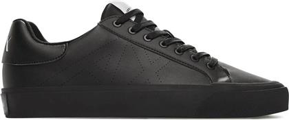 ΑΝΔΡΙΚΑ ΔΕΡΜΑΤΙΝΑ SNEAKERS ΜΕ ΛΟΓΟΤΥΠΟ - XUX166XV653 ΜΑΥΡΟ ARMANI EXCHANGE