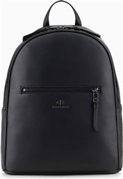 ΑΝΔΡΙΚΟ BACKPACK ΜΕ ΜΕΤΑΛΛΙΚΟ LOGO - 952387CC830 ΜΑΥΡΟ ARMANI EXCHANGE