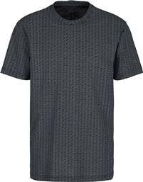 ΑΝΔΡΙΚΟ T-SHIRT ΜΕ ALL-OVER PRINT - XM000561AF10356 ΜΠΛΕ ΣΚΟΥΡΟ ARMANI EXCHANGE