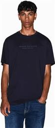 ΑΝΔΡΙΚΟ T-SHIRT ΜΕ ΛΟΓΟΤΥΠΟ REGULAR FIT - XM001280AF10361 ΣΚΟΥΡΟ ΜΠΛΕ ARMANI EXCHANGE