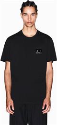 ΑΝΔΡΙΚΟ T-SHIRT ΜΕ ΛΟΓΟΤΥΠΟ REGULAR FIT - XM001911AF10356 ΜΑΥΡΟ ARMANI EXCHANGE