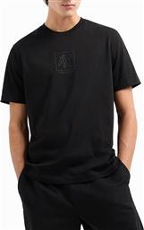 ΑΝΔΡΙΚΟ T-SHIRT ΜΟΝΟΧΡΩΜΟ - 6DZTLEZJ9JZ ΜΑΥΡΟ ARMANI EXCHANGE