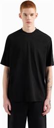 ΑΝΔΡΙΚΟ T-SHIRT ΜΟΝΟΧΡΩΜΟ - XM000322AF10361 ΜΑΥΡΟ ARMANI EXCHANGE