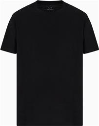 ΑΝΔΡΙΚΟ T-SHIRT ΜΟΝΟΧΡΩΜΟ - XM000478AF10337 ΜΑΥΡΟ ARMANI EXCHANGE