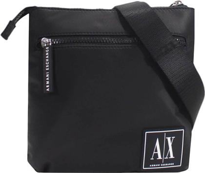 ΑΝΔΡΙΚΟ ΤΣΑΝΤΑΚΙ CROSSBODY ΜΕ LOGO PATCH - XM000105AF10336 ΜΑΥΡΟ ARMANI EXCHANGE