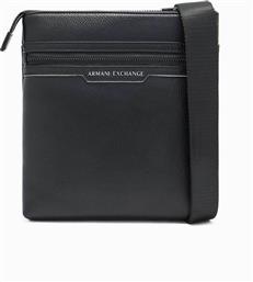 ΑΝΔΡΙΚΟ ΤΣΑΝΤΑΚΙ CROSSBODY ΜΕ ΛΟΓΟΤΥΠΟ - XM001603AF17205 ΜΑΥΡΟ ARMANI EXCHANGE