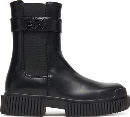 ΜΠΟΤΑΚΙΑ XW001634 AF17474 UC001 ΜΑΥΡΟ ARMANI EXCHANGE