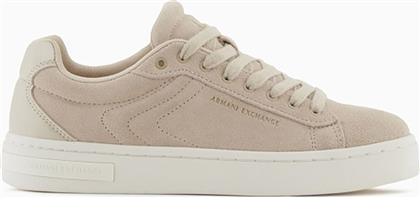 ΓΥΝΑΙΚΕΙΑ SNEAKERS ΜΕ ΚΟΡΔΟΝΙΑ - XW001619AF17445 ΜΠΕΖ ARMANI EXCHANGE
