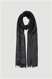 ΓΥΝΑΙΚΕΙO ΦΟΥΛΑΡΙ ΜΕ ALL-OVER LOGO PRINT - XW001408AF16977 ΜΑΥΡΟ ARMANI EXCHANGE