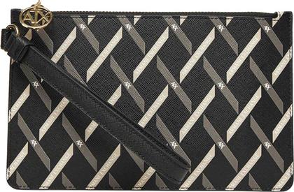 ΓΥΝΑΙΚΕΙΟ MINI BAG ΜΕ ALL-OVER LOGO PRINT - XW001555AF17155 ΜΑΥΡΟ ARMANI EXCHANGE