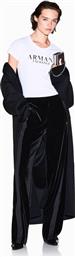 ΓΥΝΑΙΚΕΙΟ ΠΑΝΤΕΛΟΝΙ ΜΕ ΒΕΛΟΥΔΙΝΗ ΥΦΗ ΚΑΙ ΜΕΤΑΛΛΙΚΕΣ ΙΝΕΣ - XW000790AF16147 ΜΑΥΡΟ ARMANI EXCHANGE