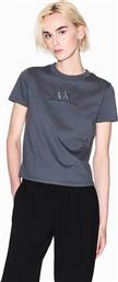 ΓΥΝΑΙΚΕΙΟ T-SHIRT ΜΕ GRAPHIC LOGO - XW001345AF16356 ΓΚΡΙ ARMANI EXCHANGE