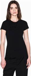 ΓΥΝΑΙΚΕΙΟ T-SHIRT ΜΕ GRAPHIC LOGO - XW001349AF17173 ΜΑΥΡΟ ARMANI EXCHANGE
