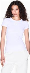 ΓΥΝΑΙΚΕΙΟ T-SHIRT ΜΕ LOGO PATCH SLIM FIT - XW001362AF16294 ΛΕΥΚΟ ARMANI EXCHANGE