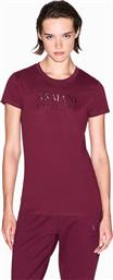 ΓΥΝΑΙΚΕΙΟ T-SHIRT ΜΕ LOGO SLIM FIT - XW001357AF10356 ΜΠΟΡΝΤΟ ARMANI EXCHANGE