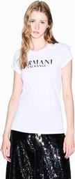ΓΥΝΑΙΚΕΙΟ T-SHIRT ΜΕ ΛΟΓΟΤΥΠΟ - XW001351AF17172 ΛΕΥΚΟ ARMANI EXCHANGE