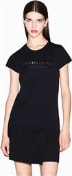 ΓΥΝΑΙΚΕΙΟ T-SHIRT ΜΕ ΛΟΓΟΤΥΠΟ - XW001351AF17172 ΜΑΥΡΟ ARMANI EXCHANGE
