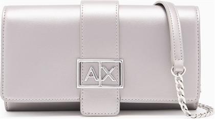 ΓΥΝΑΙΚΕΙΟ ΤΣΑΝΤΑΚΙ CROSSBODY ΜΕ ΜΕΤΑΛΛΙΚΟ ΛΟΓΟΤΥΠΟ - XW000358AF12039 ΑΣΗΜΙ ARMANI EXCHANGE