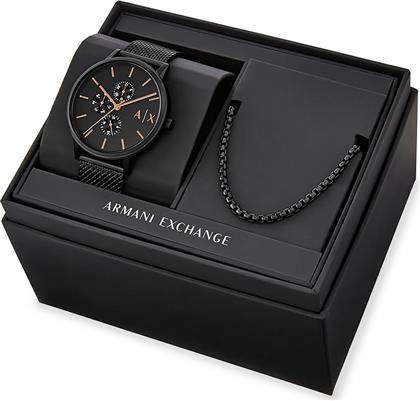 ΡΟΛΟΙ AX7162SET ΜΑΥΡΟ ARMANI EXCHANGE