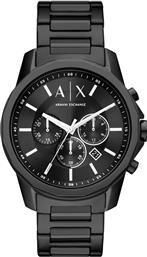 ΡΟΛΟΙ BANKS AX1722 ΜΑΥΡΟ ARMANI EXCHANGE