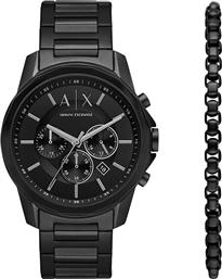 ΡΟΛΟΙ ΧΡΩΜΑ: ΜΑΥΡΟ, AX7153SET ARMANI EXCHANGE