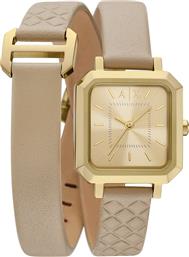 ΡΟΛΟΙ CLASSIC AX5728 ΜΠΕΖ ARMANI EXCHANGE