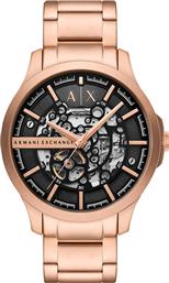 ΡΟΛΟΙ HAMPTON AUTOMATIC AX2456 ΧΡΥΣΟ ARMANI EXCHANGE