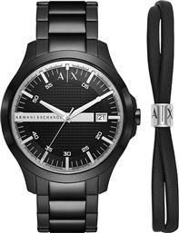 ΡΟΛΟΙ HAMPTON AX7134SET ΜΑΥΡΟ ARMANI EXCHANGE