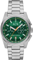 ΡΟΛΟΙ PARKER CHRONOGRAPH AX2862 ΑΣΗΜΙ ARMANI EXCHANGE