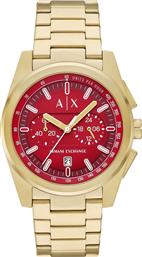 ΡΟΛΟΙ PARKER CHRONOGRAPH AX2863 ΧΡΥΣΟ ARMANI EXCHANGE