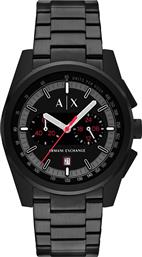 ΡΟΛΟΙ PARKER CHRONOGRAPH AX2864 ΜΑΥΡΟ ARMANI EXCHANGE