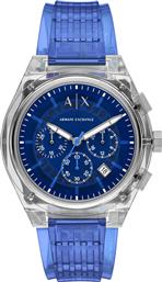 ΡΟΛΟΙ RAFAEL CHRONOGRAPH AX4166 ΜΠΛΕ ARMANI EXCHANGE