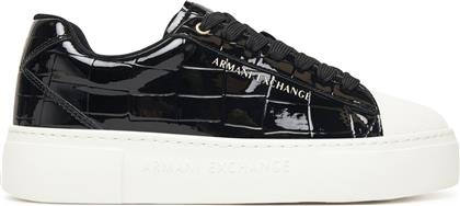 SNEAKERS XW001661 AF17477 UC001 ΜΑΥΡΟ ARMANI EXCHANGE