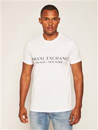 T-SHIRT 8NZT72 Z8H4Z 1100 ΛΕΥΚΟ SLIM FIT ARMANI EXCHANGE