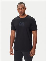 T-SHIRT XM001403 AF16432 UC001 ΜΑΥΡΟ REGULAR FIT ARMANI EXCHANGE