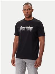 T-SHIRT XM001462 AF10364 UC001 ΜΑΥΡΟ REGULAR FIT ARMANI EXCHANGE
