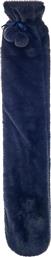 ΘΕΡΜΟΦΟΡΑ FAUX FUR LONG HOT WATER BOTTLE ΧΡΩΜΑ: ΝΑΥΤΙΚΟ ΜΠΛΕ AROMA HOME