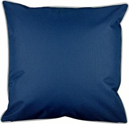 ΔΙΑΚΟΣΜΗΤΙΚΗ ΜΑΞΙΛΑΡΟΘΗΚΗ POLYESTER ΜΠΛΕ-ΛΕΥΚΗ 45X45ΕΚ. 05869 (ΥΦΑΣΜΑ: POLYESTER, ΧΡΩΜΑ: ΛΕΥΚΟ) - - LUMIERE-05869 ART ET LUMIERE