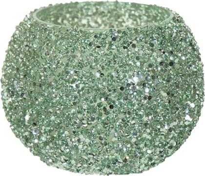 ΚΗΡΟΠΗΓΙΟ ΓΥΑΛΙΝΟ 11X8,5ΕΚ. STRASS GREEN 30533 (ΥΛΙΚΟ: ΓΥΑΛΙ, ΧΡΩΜΑ: ΠΡΑΣΙΝΟ ) - - LUMIERE-30533 ART ET LUMIERE