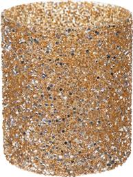 ΚΗΡΟΠΗΓΙΟ ΓΥΑΛΙΝΟ 13,5X15ΕΚ. STRASS GOLD 30547 (ΥΛΙΚΟ: ΓΥΑΛΙ, ΧΡΩΜΑ: ΧΡΥΣΟ ) - - LUMIERE-30547 ART ET LUMIERE