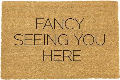 ΧΑΛΑΚΙ FANCY SEEING YOU HERE ARTSY DOORMATS