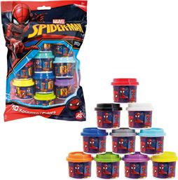 AS ΠΛΑΣΤΕΛΙΝΗ MARVEL SPIDERMAN ΣΑΚΟΥΛΑΚΙ ΜΕ 10 ΒΑΖΑΚΙΑ 280GR 1045-03599 AS COMPANY