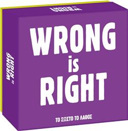 ΕΠΙΤΡΑΠΕΖΙΟ WRONG IS RIGHT 18+ (1040-24801) AS COMPANY