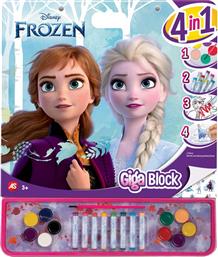 GIGA BLOCK ΣΕΤ ΖΩΓΡΑΦΙΚΗΣ DISNEY FROZEN 4 ΣΕ 1 ΓΙΑ 3+ ΧΡΟΝΩΝ 1023-62734 AS COMPANY